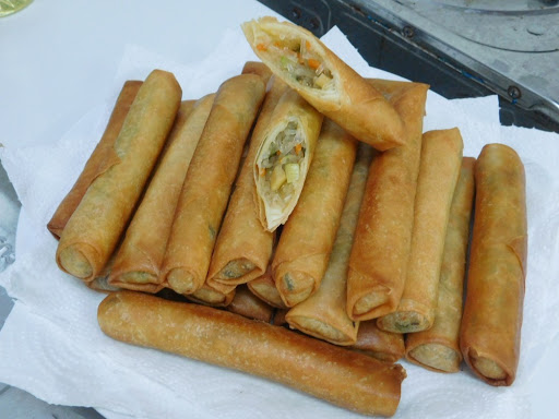 King Oyster Mushroom Spring Rolls