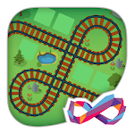 Cover Image of Baixar Gold Train FRVR - Melhor jogo de labirinto ferroviário 1.1.3 APK