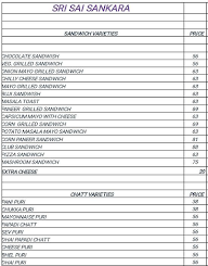 Sri Sai Veg Hotel menu 1
