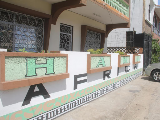 The Haki Africa offices at Ganjoni Mombasa.Photo Elkana Jacob