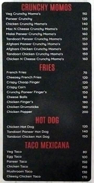 The Red Circle menu 4