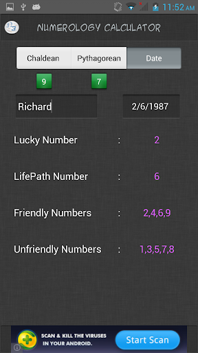 Numerology for mac