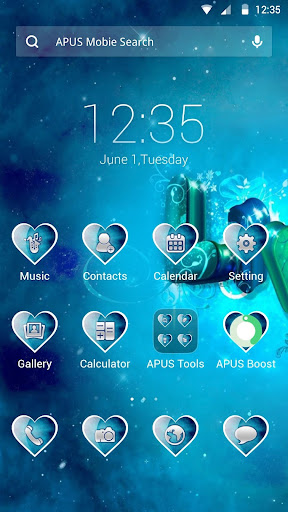 Blue fate theme for APUS