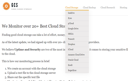 GoodCloudStorage - The Guide to CloudStorage small promo image