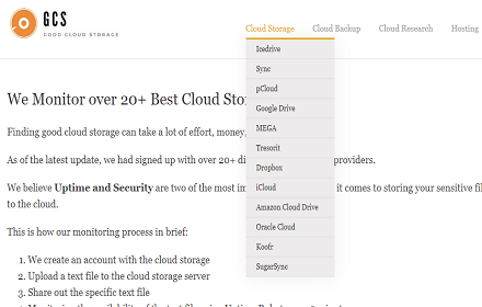 GoodCloudStorage - The Guide to CloudStorage Preview image 0