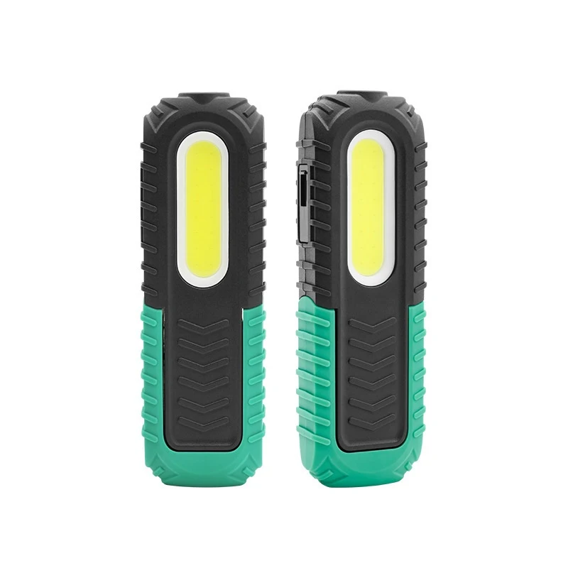 Lampe de travail de réparation automobile avec revêtement anti-chute, rechargeable, idéale pour l'inspection.