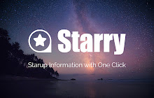 Starry - Startup Info in One Click small promo image