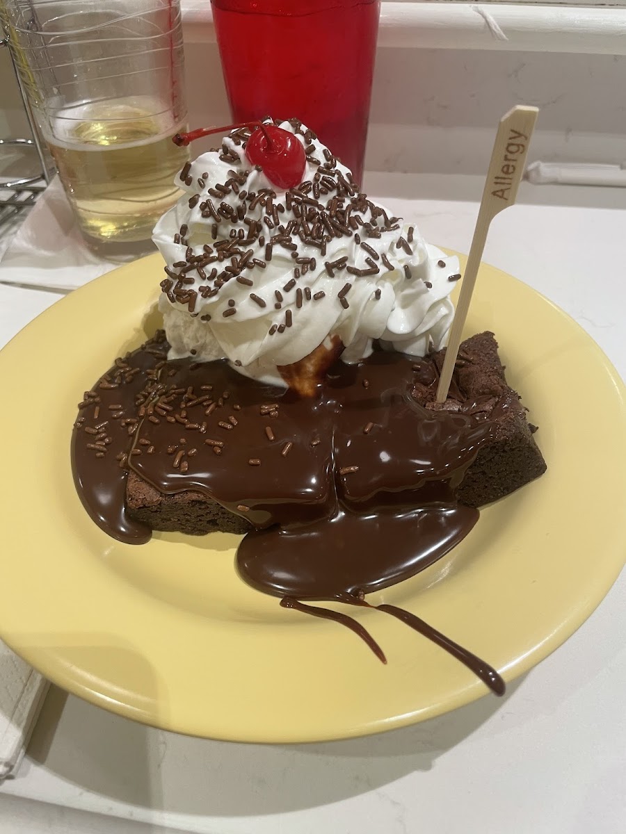 Brownie a la mode