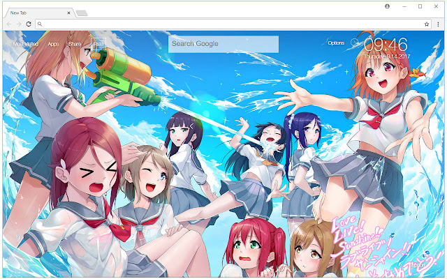 Love Live Anime Backgrounds Hd Custom New Tab