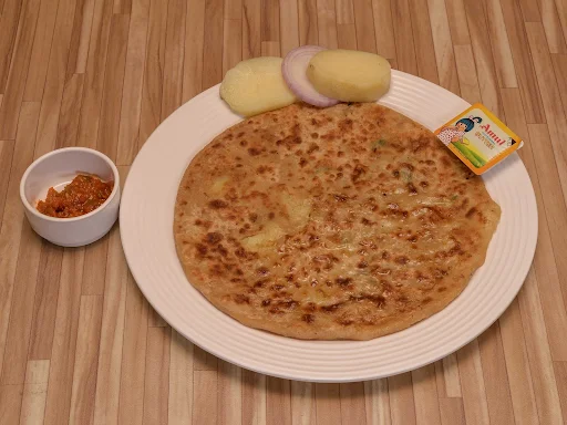 Desi Ghee Aloo Pyaaz Paratha