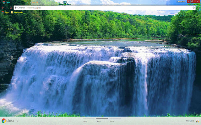 Nature Green Landscape chrome extension