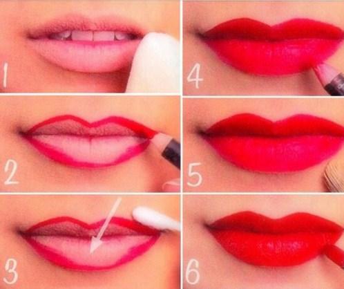 Drawing Lips tutorial 2016