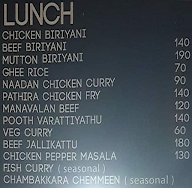 Pathirakozhi menu 2