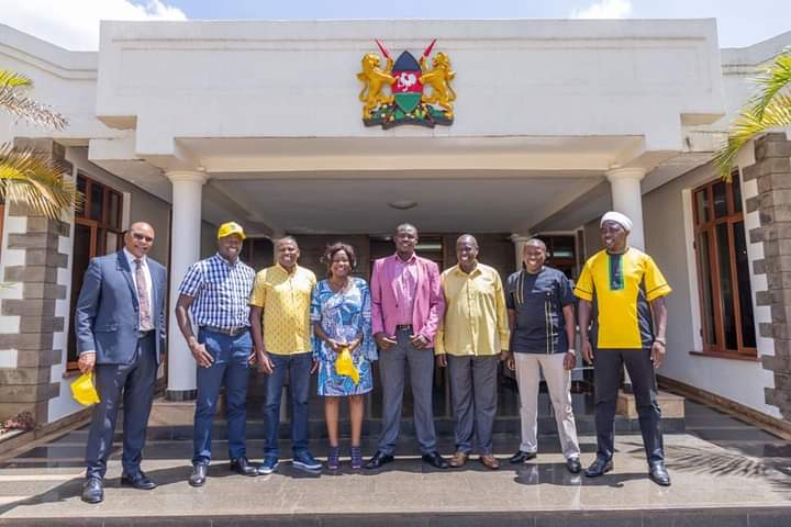 Kakamega Senator Cleophas Malala meets a host of Mt Kenya leaders for talks on Monday March 14, 2022.