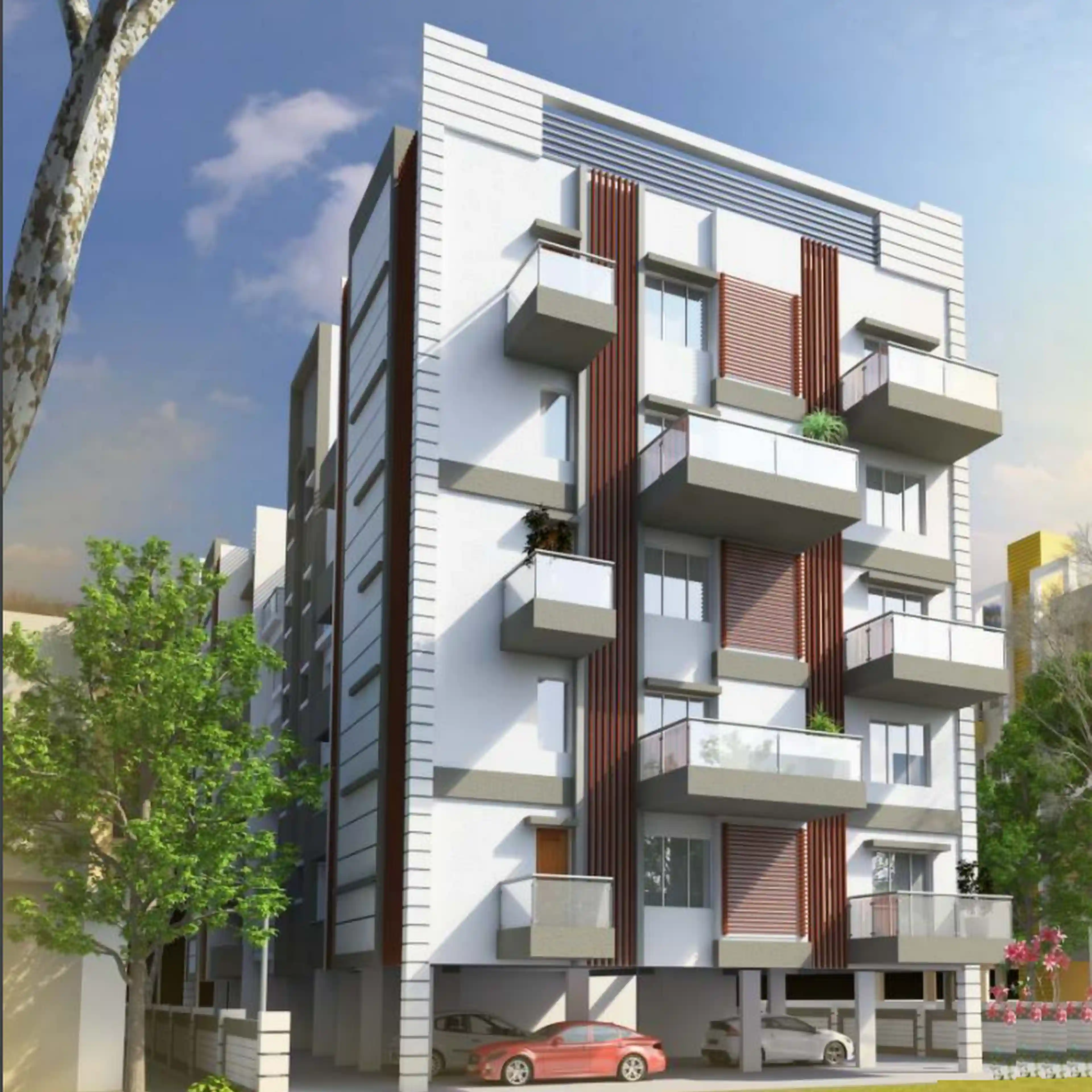 Mansi Maniratna Complex-elevation-0