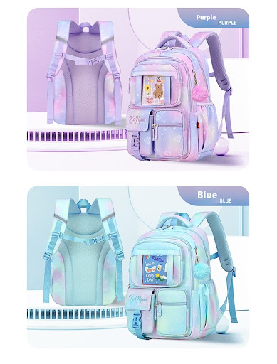 Title 3, Pink Princess Primary School Student Schoolbag ...