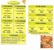 Pizza'99 menu 3