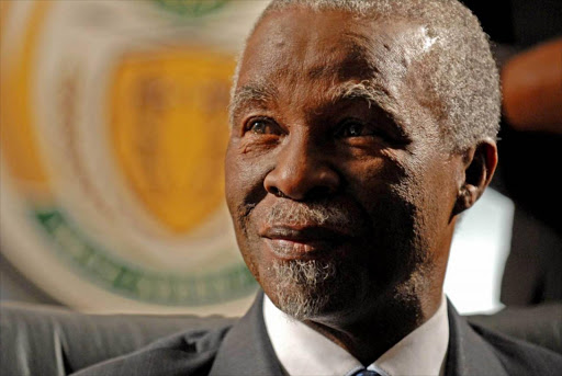 FORMER PRESIDENT THABO MBEKI