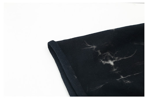 Title 9, Autumn and Winter Tie-dye Black Pile Hats for M...
