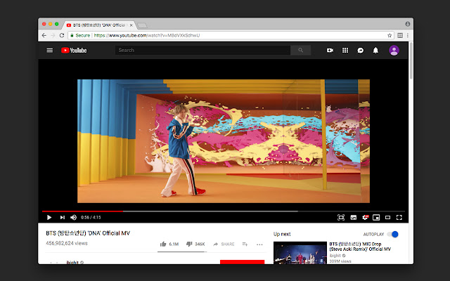 Full-Window Player for YouTube chrome extension