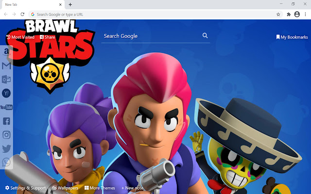 Brawl Stars Ταπετσαρία