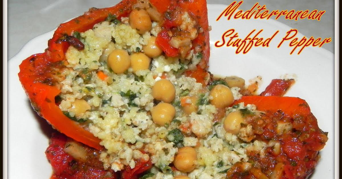 Mediterranean Stuffed Peppers | Just A Pinch Recipes