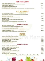 The Nature Bar menu 4