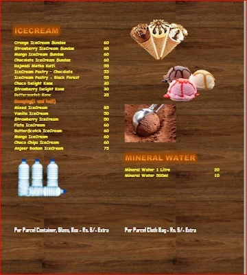 P And P Cafe menu 