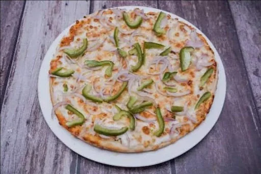 New York Cheese Onion Capsicum Pizza [12 Inches]