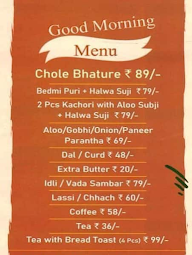 Singla's menu 3