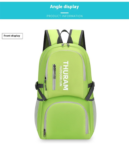 Title 7, Outdoor Portable Folding Shoulder Travel Storag...
