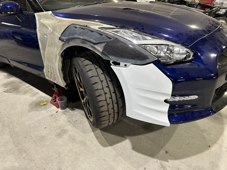 NISSAN GT-Rのトップシークレット・ワイドフェンダーに関するカスタム事例の投稿画像2枚目