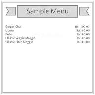 Chai Point menu 1