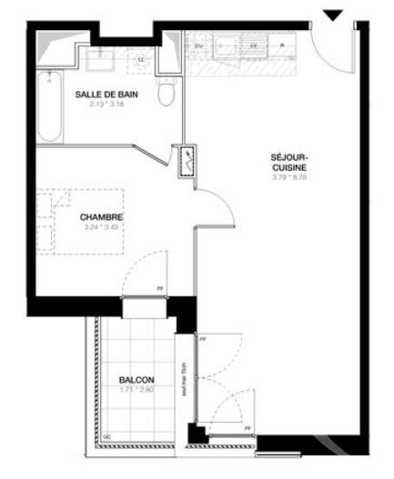 Vente appartement 2 pièces 48.46 m² à Bobigny (93000), 213 286 €