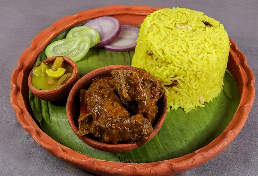 Mutton With Pulao Combo