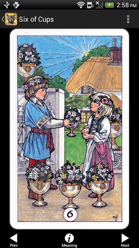 Screenshot Robin Wood Tarot