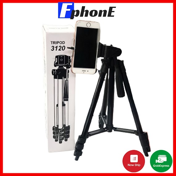 [Mã Elms10 Giảm 6% Đơn 50K] Gậy 3 Chân Quay Tiktok Chụp Ảnh, Giá Đỡ Điện Thoại Livetream, Tripod 3120 Chụp Ảnh - Fphone