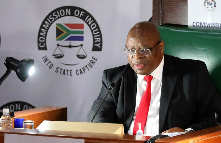 Deputy chief justice Raymond Zondo, presiding over the state capture inquiry, says former president Jacob Zuma has no grounds not to appear. File image