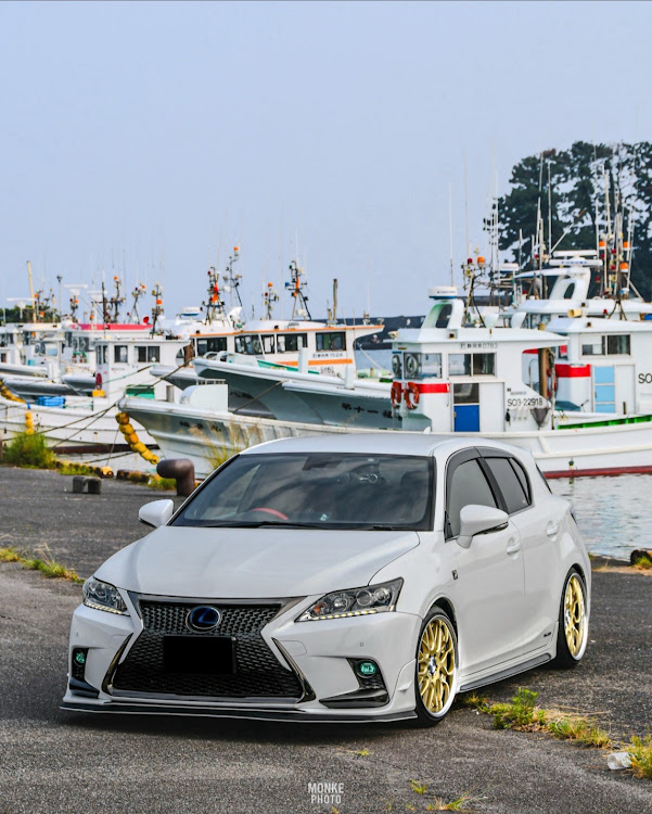 CTのCT200hの日・毎月10日はL10系GSの日・レクサス10系祭り・用宗・モンケくん撮影に関するカスタム事例の投稿画像1枚目