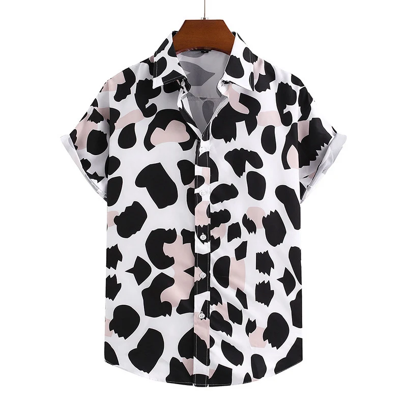 Title 10, Chemise Homme Décontractée Imprimé 3D Manches C...