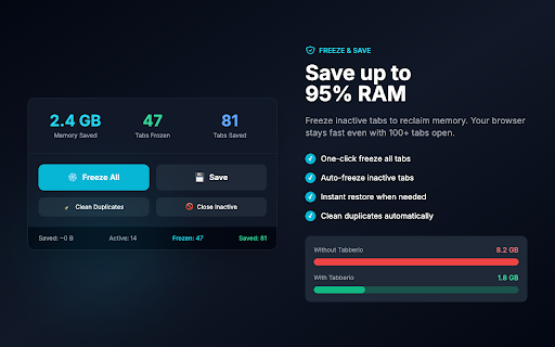 Tabberio screenshot 3