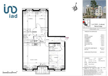 appartement à Le Blanc-Mesnil (93)