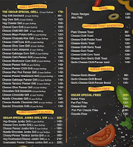 The Oscar Cafe menu 3