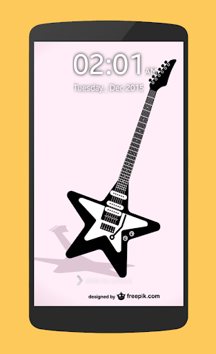 Guitar Lock Screen