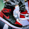 週末スニ👟﻿
﻿
■NIKE AIR JORDAN 1 RETRO HIGH OG "HOMAGE TO HOME" BLACK/WHITE-UNIVERSITY RED﻿
﻿
Twitterのフォロワーさん達とhommageの話ばっかりしてたら履きたくなっちゃったやーつ﻿
﻿
#ホマゲは世界を救う﻿