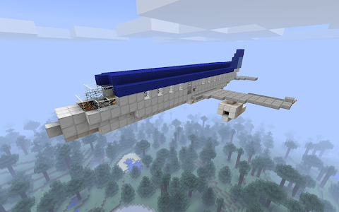 Magic Minecraft Airplanes screenshot 1