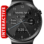 Cover Image of Download Black Leather HD Watch Face 2.4.7.1 APK