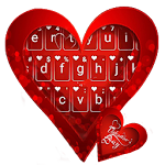 Cover Image of Unduh Valentine Hearts Keyboard Theme 1.0 APK