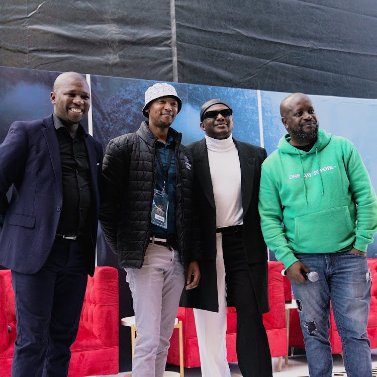 Sowetan SMag Editor-in-chief Emmanuel Tjiya and guests at the Empowa Youth Summit.