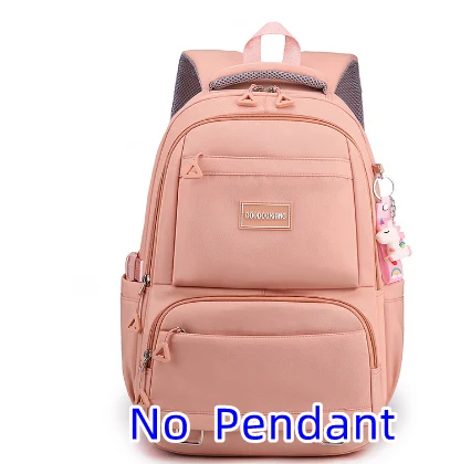 Mochila de nylon impermeável de grande capacidade. Perfeita para viagens e uso diário. Espaçosa, resistente e ideal para qualquer aventura.